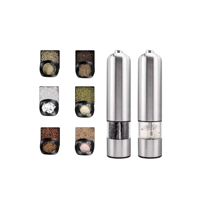 Baharat Öğütücü Otomatik Ayarlanabilir Tuz Karabiber Baharat Değirmeni