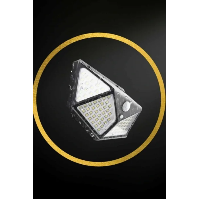 Bahçe Lambası Bahçe Aydınlatma Sensörlü Suya Dayanıklı 100 Led