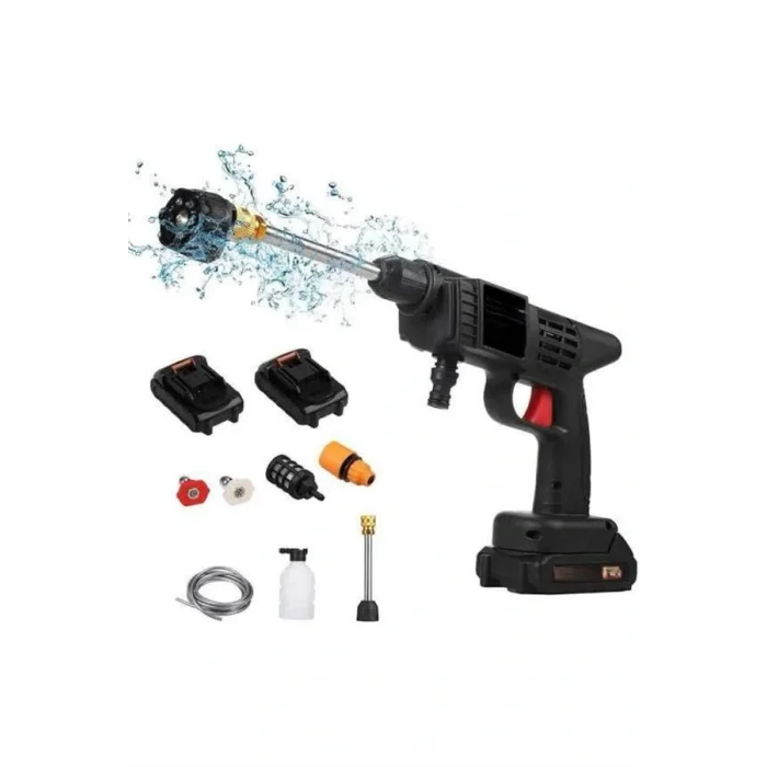 Bahçe Sulama Tabancası Makinesi Yüksek Basınçlı Akülü Yıkama Makinesi