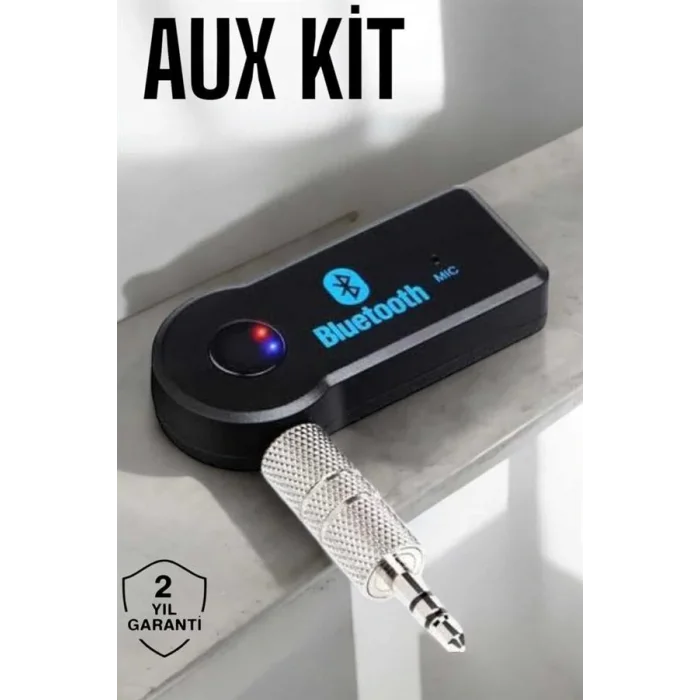 Bluetooth Araç Kiti Bt 350 Aux Çıkışlı Tüm Araçlara Uyumlu