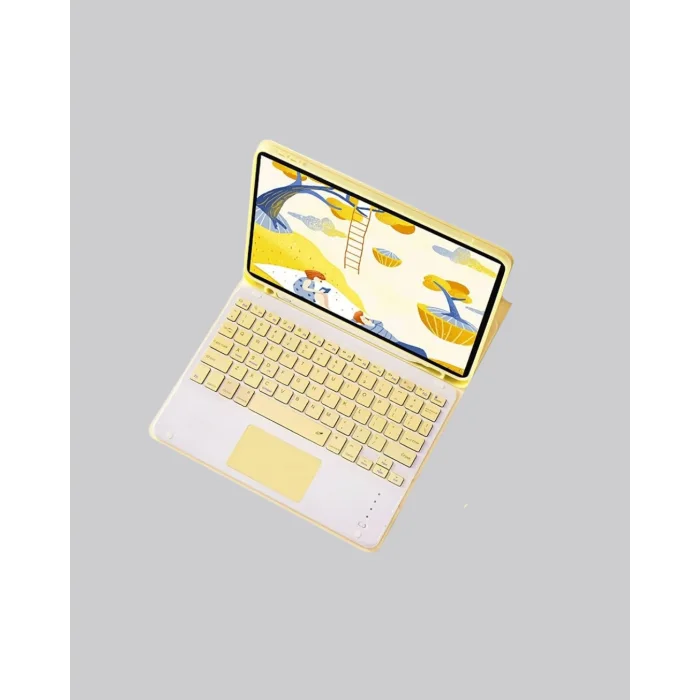 Bluetooth Kablosuz Klavye – İnce Slim Model, Tablet ve Akıllı TV Uyumlu, Sessiz Tuşlu Taşınabilir Klavye