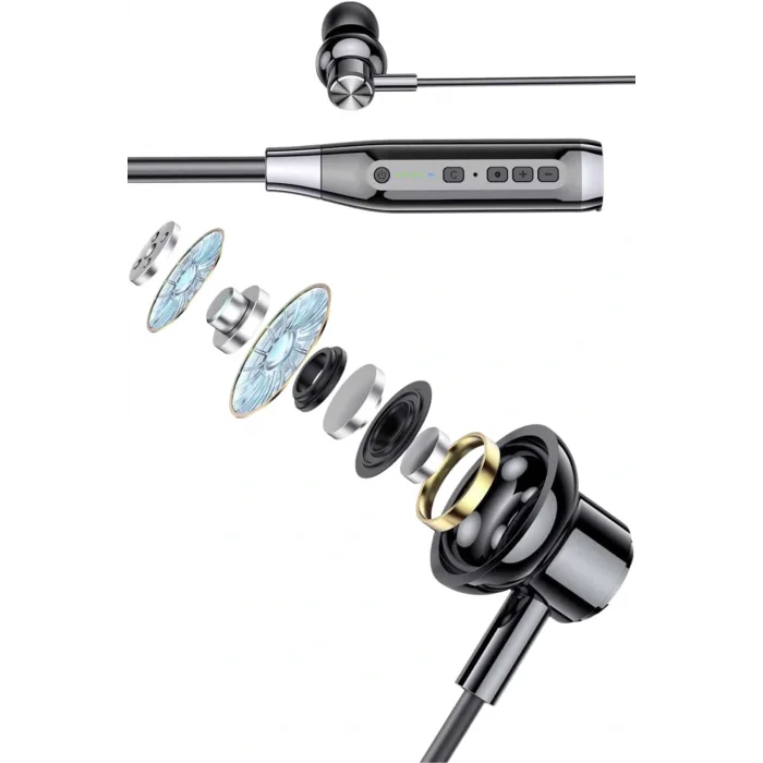 Bluetooth Kulaklık 120 Saat Kullanım Süresi Boyun Askılı Bluetooth Kablosuz Kulaklık