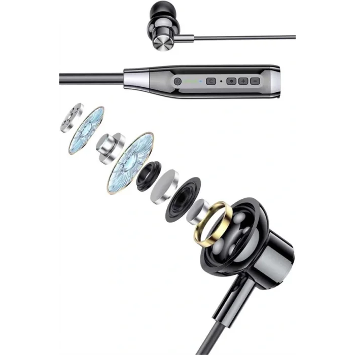 Bluetooth Kulaklık 120 Saat Kullanım Süresi Boyun Askılı Bluetooth Kablosuz Kulaklık