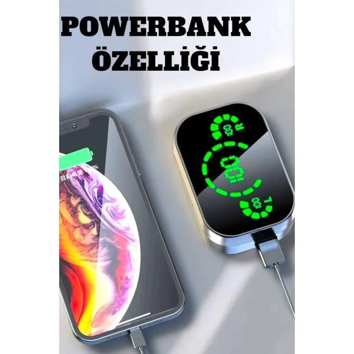 Bluetooth Kulaklık Çift Telefon Desteği ve Suya Dayanıklı Powerbankli