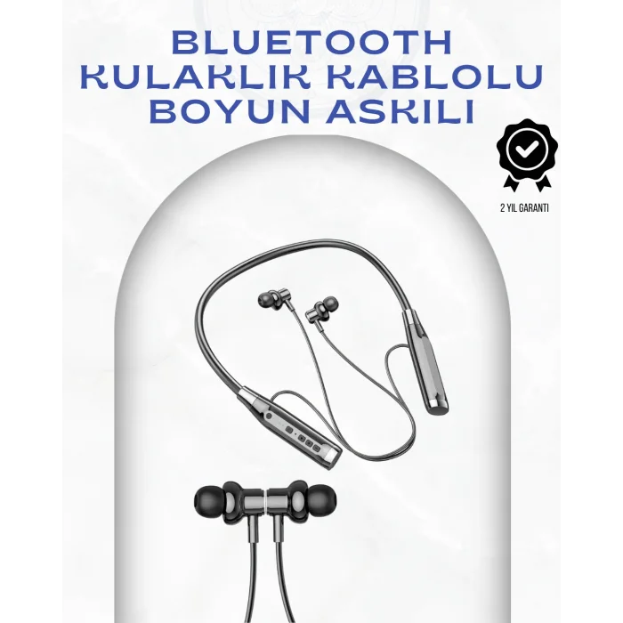 Boyun Askılı Kablosuz Kulaklık – 120 Saat Kesintisiz Müzik Keyfi
