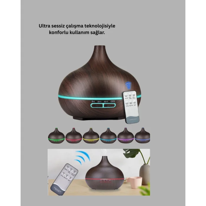Büyük Su Hazneli Ultrasonik Difüzör ve Oda Nemlendirici