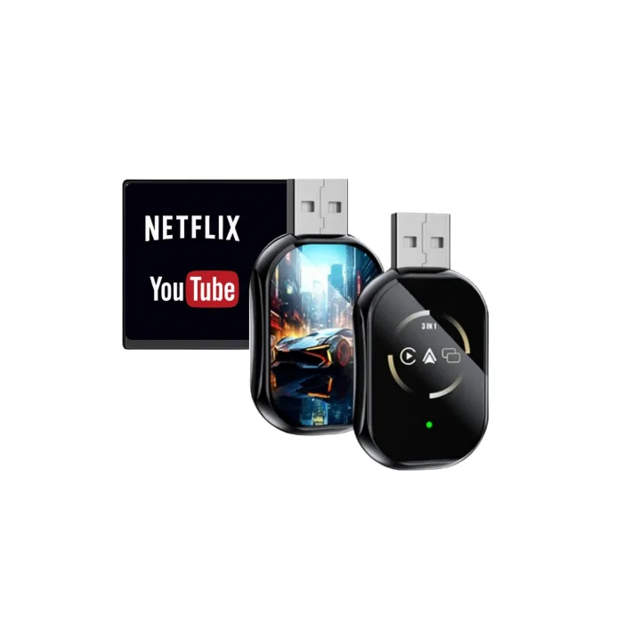 CarPlay Destekli Araçlar İçin Kablosuz Android Auto Dönüştürücü