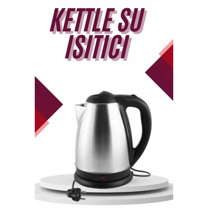 Çelik Su Isıtıcı Kettle Dayanıklı Paslanmaz Çelik Uzun Ömürlü