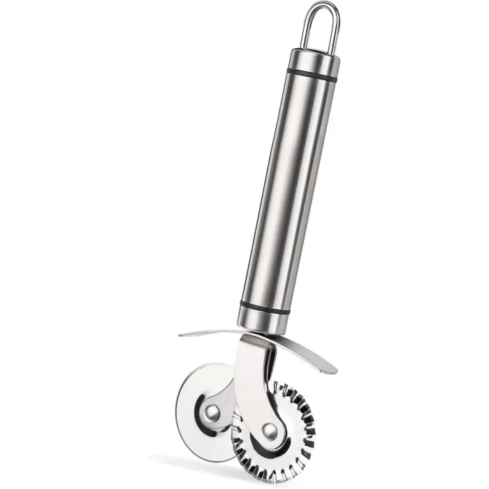 Çift Başlıklı Pizza Hamur Bıçağı