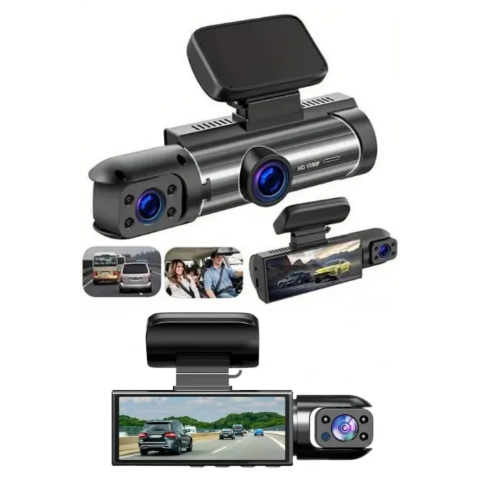Çift Kameralı Araç Kamerası Ön ve Arka Kameralı