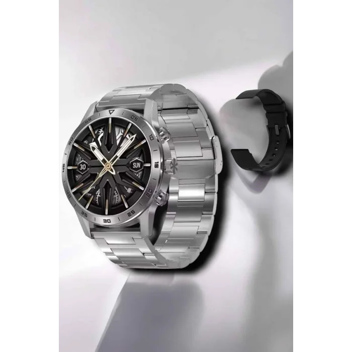 Çift Kordonlu Yüksek Çözünürlüklü Akıllı Saat Uyku İzleyici & Spor Modları