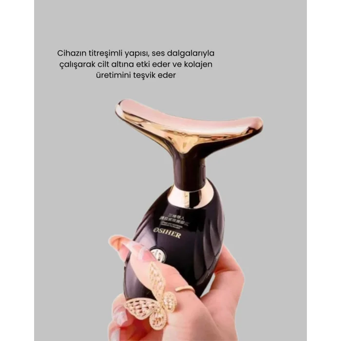 Cilt Gençleştirme ve Sıkılaştırma Cihazı Kolajen Artırıcı Titreşimli