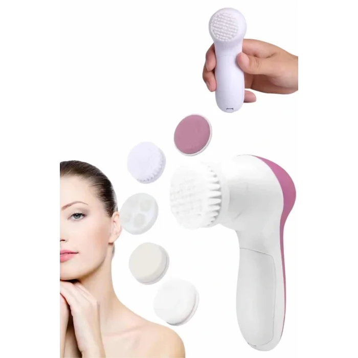 Cilt Temizleme ve Masaj Aleti 5 Başlıklı Akne ve Sivilce Önleyici
