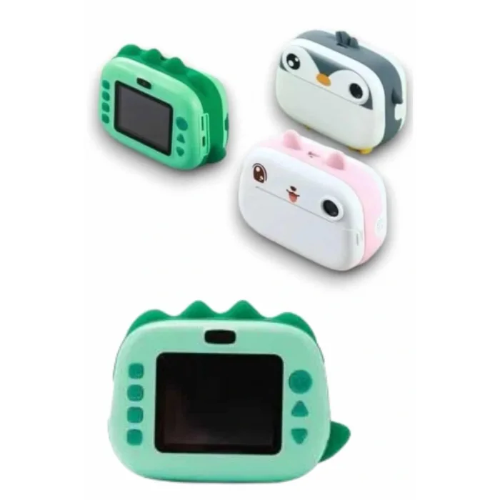 Çocuklar İçin Özel Fotoğraf Makinesi Farklı Desen Seçenekli 3 Adet Rulo