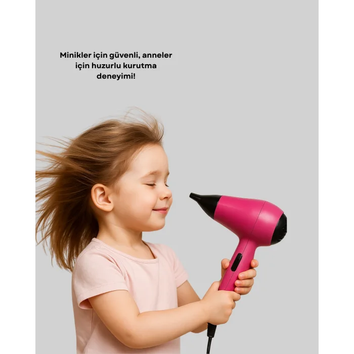 Çocuklara Özel Mini Fön Makinesi