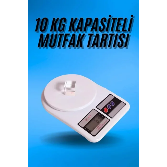 Dijital Hassas 10 Kg Mutfak terazisi tartısı LCD Ekran Mutfak Tartısı