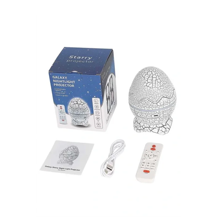 Dinozor Speaker Renk Değiştirme Projeksiyon Modu Bluetooth Hoparlör Gece Lambası