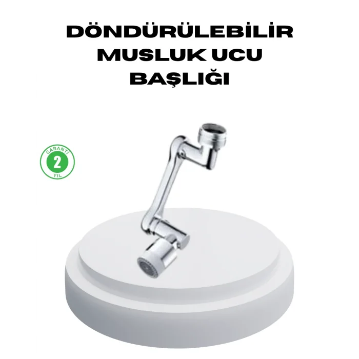 Dönebilir Musluk Başlığı – Lavabo Temizliği ve El-Yüz Yıkamada Maksimum Rahatlık