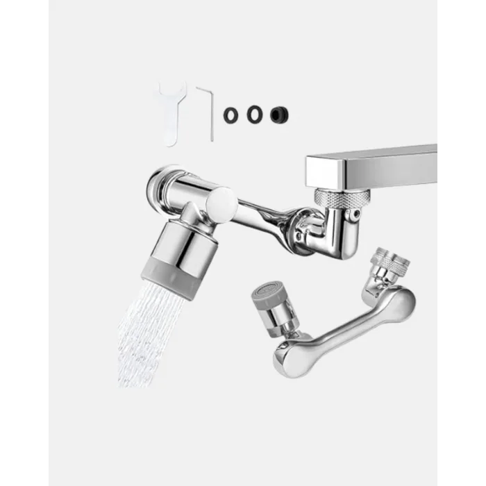 Dönebilir Musluk Başlığı – Lavabo Temizliği ve El-Yüz Yıkamada Maksimum Rahatlık