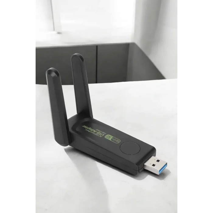 Dual Band Wifi Alıcı Adaptör USB 3.0 Destekli