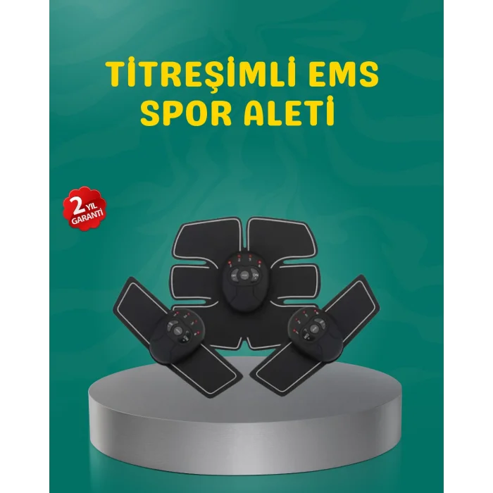 EMS Titreşimli Spor Cihazı Kas Geliştirme ve Yağ Yakma 2025 Seri Orijinal