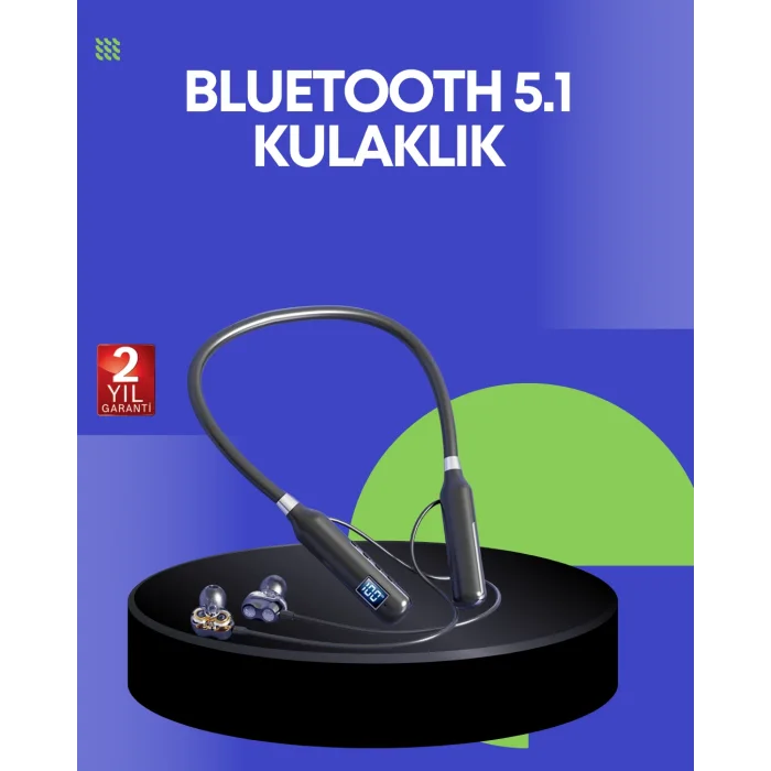Ergonomik Tasarımlı IPX4 Suya Dayanıklı Bluetooth Kulaklık