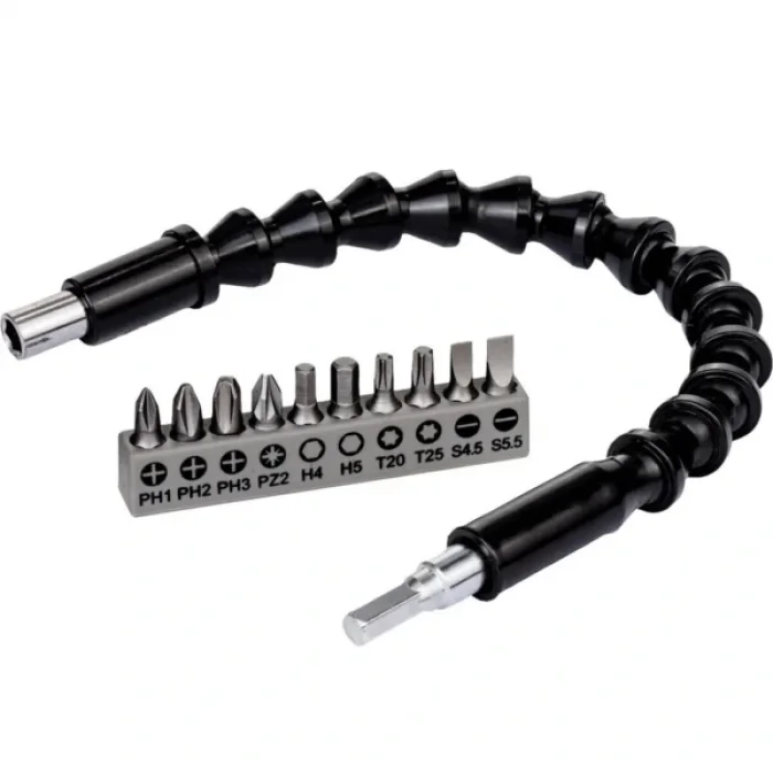 Esnek Şaftlı Tornavida Ucu Seti