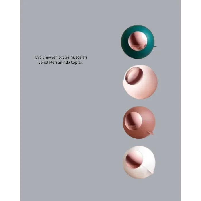 Evcil Hayvan Tüyü ve Tiftik Temizleyici Top – Giysi ve Mobilya İçin