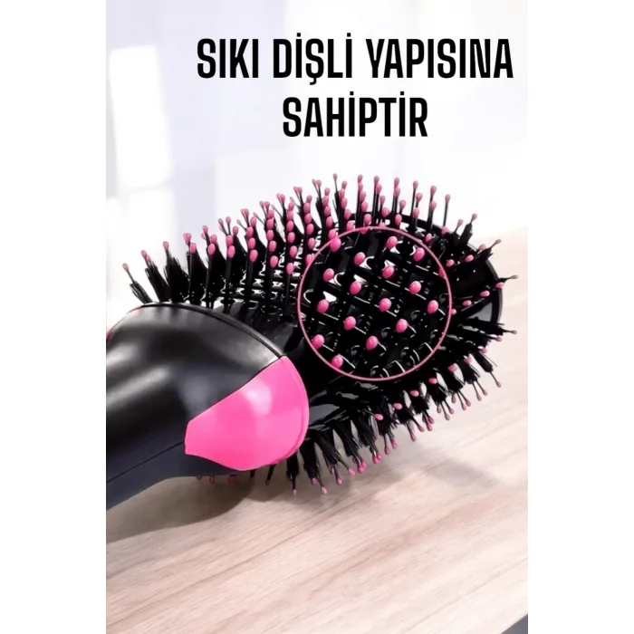 Fön Tarak Elektriklenmeyi Önleyen ve Parlaklık Veren Saç Şekillendirici