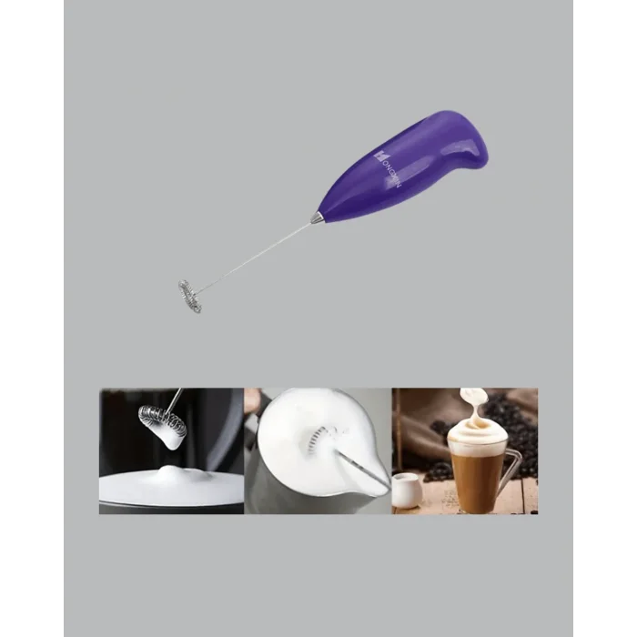 Frappe ve Cappuccino Maker – Taşınabilir Pilli Köpürtücü Mikser