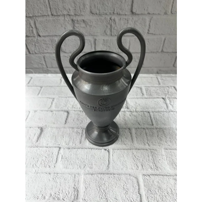Füme Kupa 25cm UEFA Model Dekoratif Ödül Biblosu