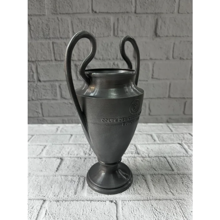 Füme Şampiyonlar Kupası 25cm Modern Dekor Ödül Biblo