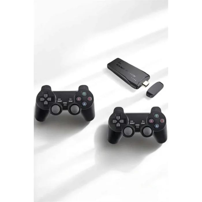 Gaming Atari 2.4g Uyumlu Kablosuz Çift Kol Game Stick