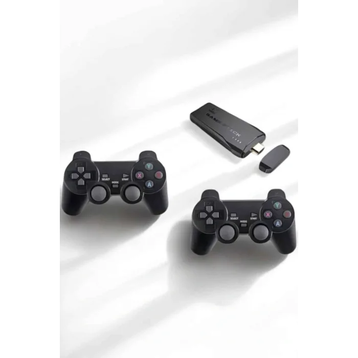 Gaming Atari 2.4g Uyumlu Kablosuz Çift Kol Game Stick