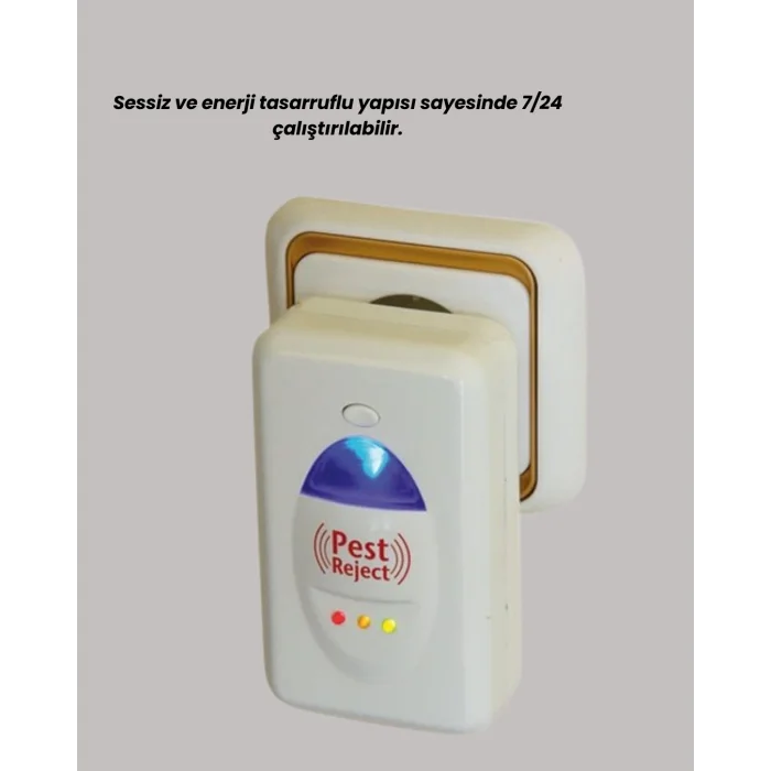 Geniş Alan Kapasiteli Sessiz Enerji Tasarruflu Haşere Kovucu