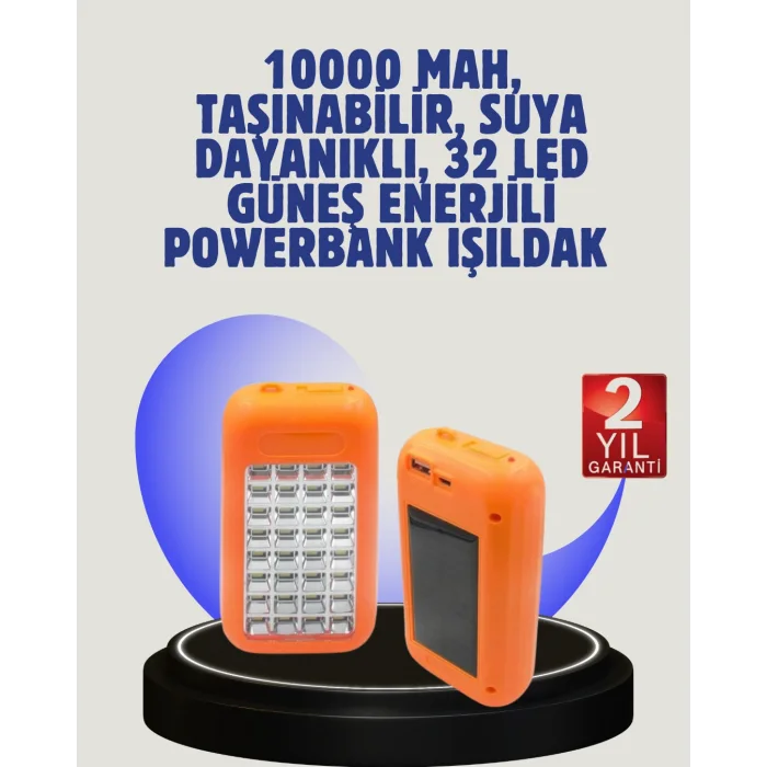 Gold Silver GS-875 Kamp ve Acil Durum Işıldaklı Powerbank