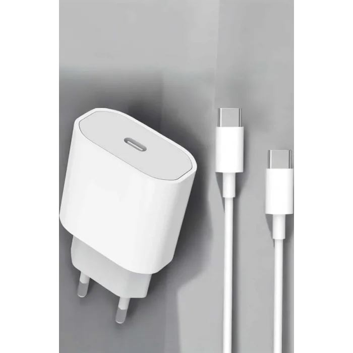 Güç Adaptörü ve Kablosu Şarj Aleti 15/15 Pro Max Uyumlu Hızlı Şarj