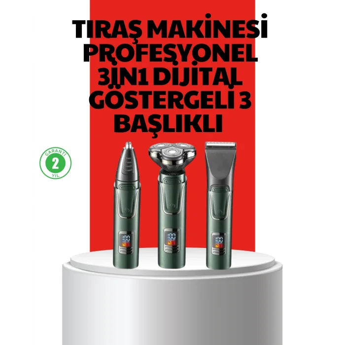 Hassas Bölgeler İçin Çok Fonksiyonlu Tıraş Makinesi