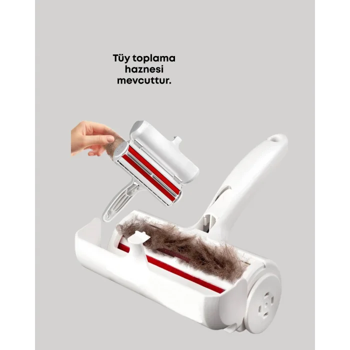 Hazneli Kedi Köpek Tüy Temizleyici – Halı, Koltuk ve Kıyafet