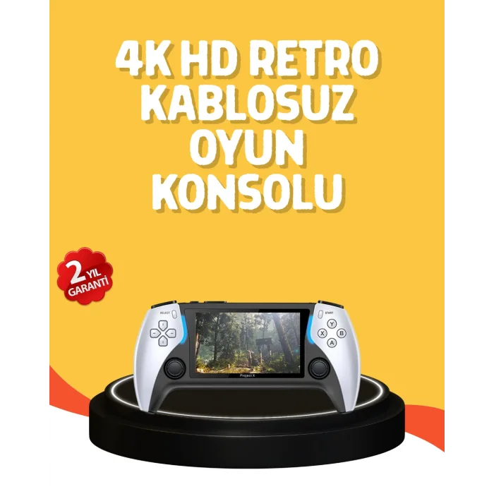 HDMI Çıkışlı Çok Fonksiyonlu Renkli Ekranlı El Konsolu