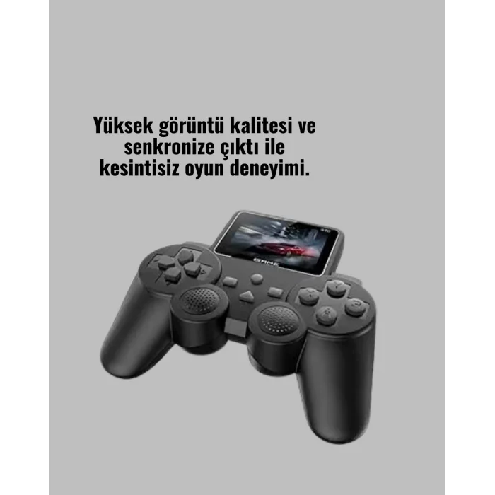 HDMI Destekli S10 Gamepad 520 Oyunlu TV’ye Bağlanabilir Atari 2025 Model
