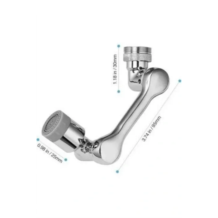 Her Yere Dönebilen Tasarruflu Mutfak Musluk Başlığı Ucu Musluk Ucu Oynar Başlıklı