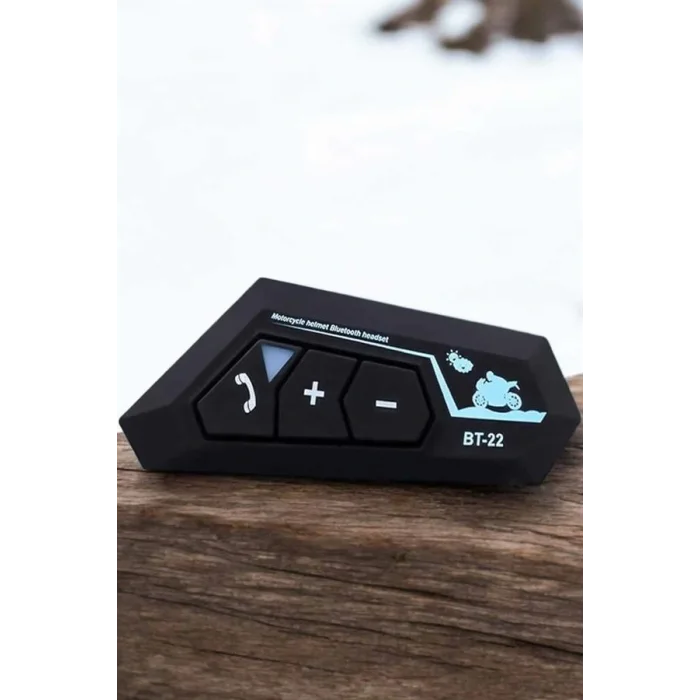 İnterkom Intercom Kask Kulaklık Bt22 Bluetooth Motosiklet Kulaklık 5.0 Bluetooth