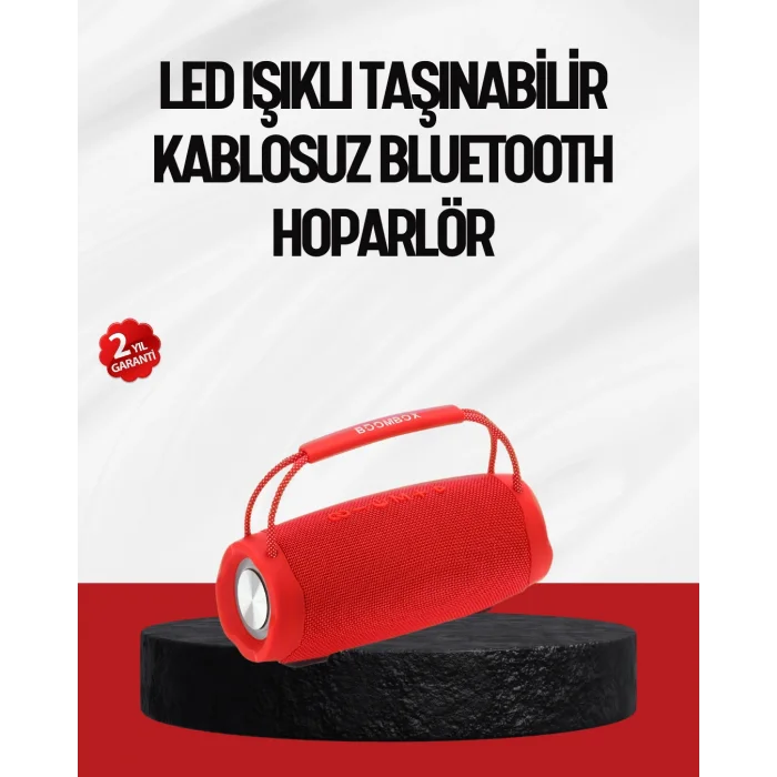 IPX6 Su Geçirmez Bluetooth 5.1 Taşınabilir Hoparlör Çift 10W