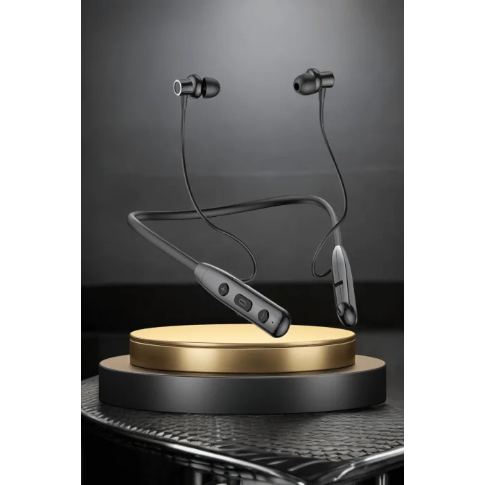 Kablolu Bluetooth Kulaklık Boyun Bantlı ANC Özelliği Yüksek Ses Kaliteli 100 saat