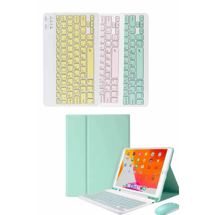 Kablosuz Bluetooth Bağlantılı Taşınabilir Q Klavye Tüm Cihazlara Uyumlu