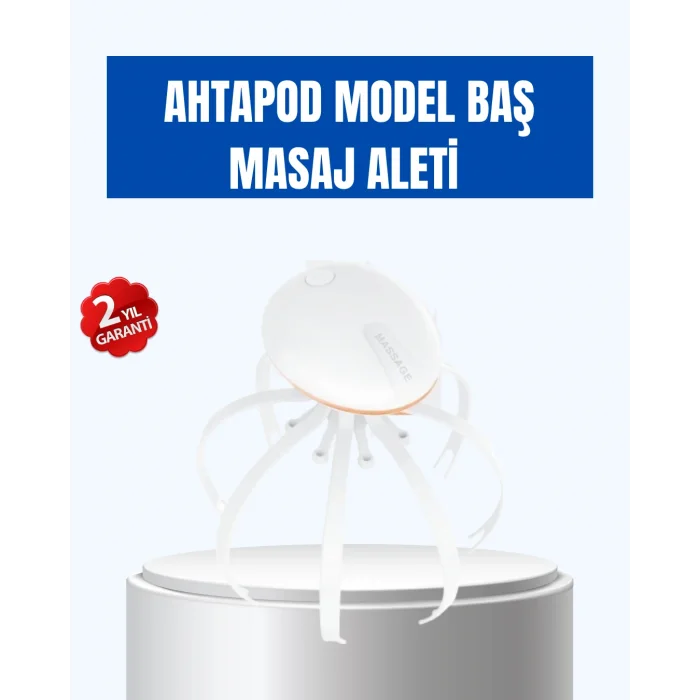 Kablosuz Kafa ve Boyun Masaj Aleti Akıllı Kapanmalı Derin Rahatlama