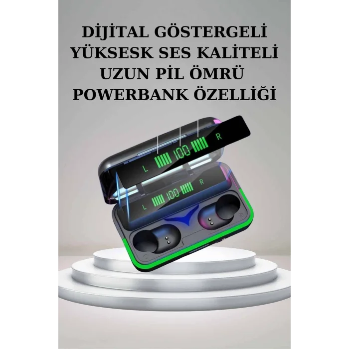 Kadınlara Özel Bileklik Hediyeli Akıllı Saat ve Dijital Göstergeli ANC Özellikli Bluetooth Kulaklık