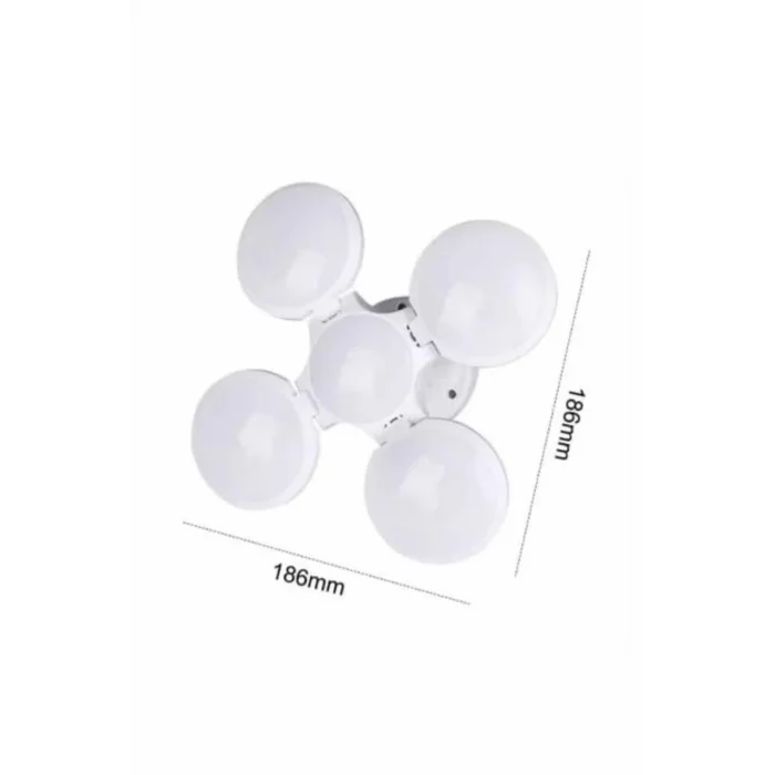 Kamp Lambası Güneş Enerjili Solar 5 Kanatlı Katlanır Lamba Karavan