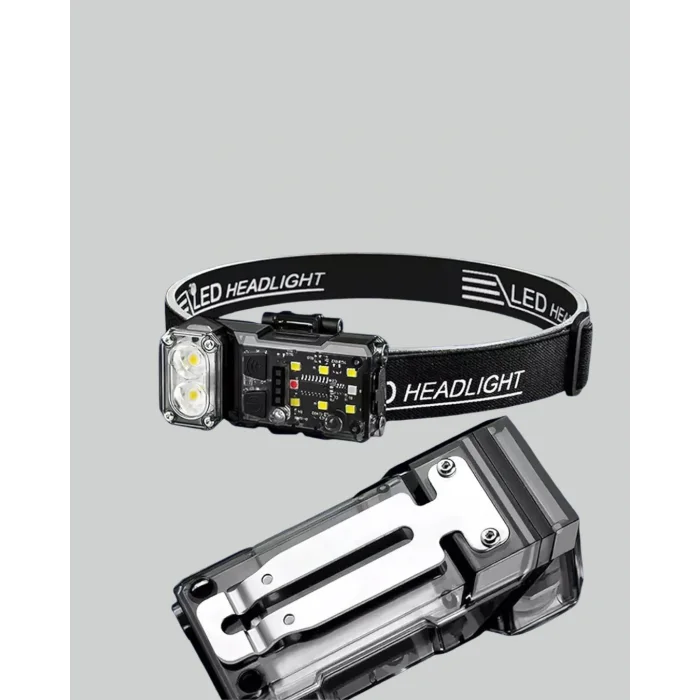 Kamp ve Outdoor İçin LED Far 10 Saat Pil Sensörlü Manyetik